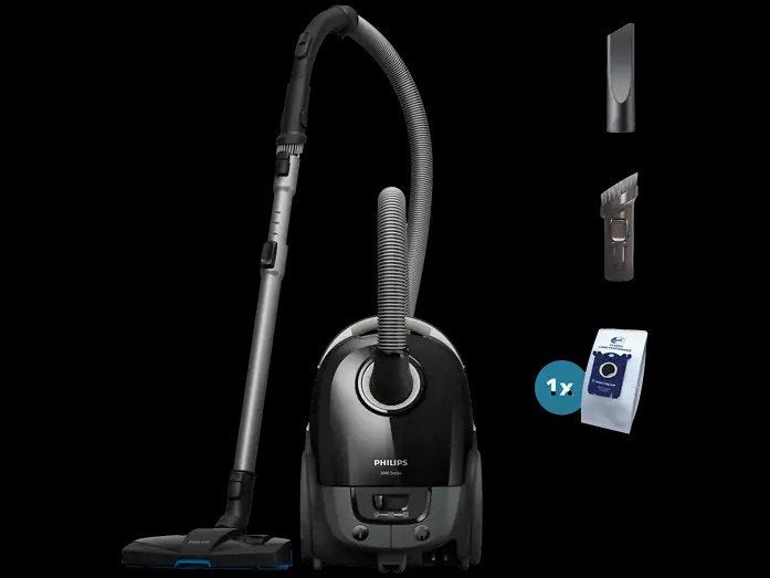 Philips 3000 XD3112/09 stofzuiger met zak - 900W, Philips, Nieuw, Geschikt voor harde vloeren, Sledestofzuiger