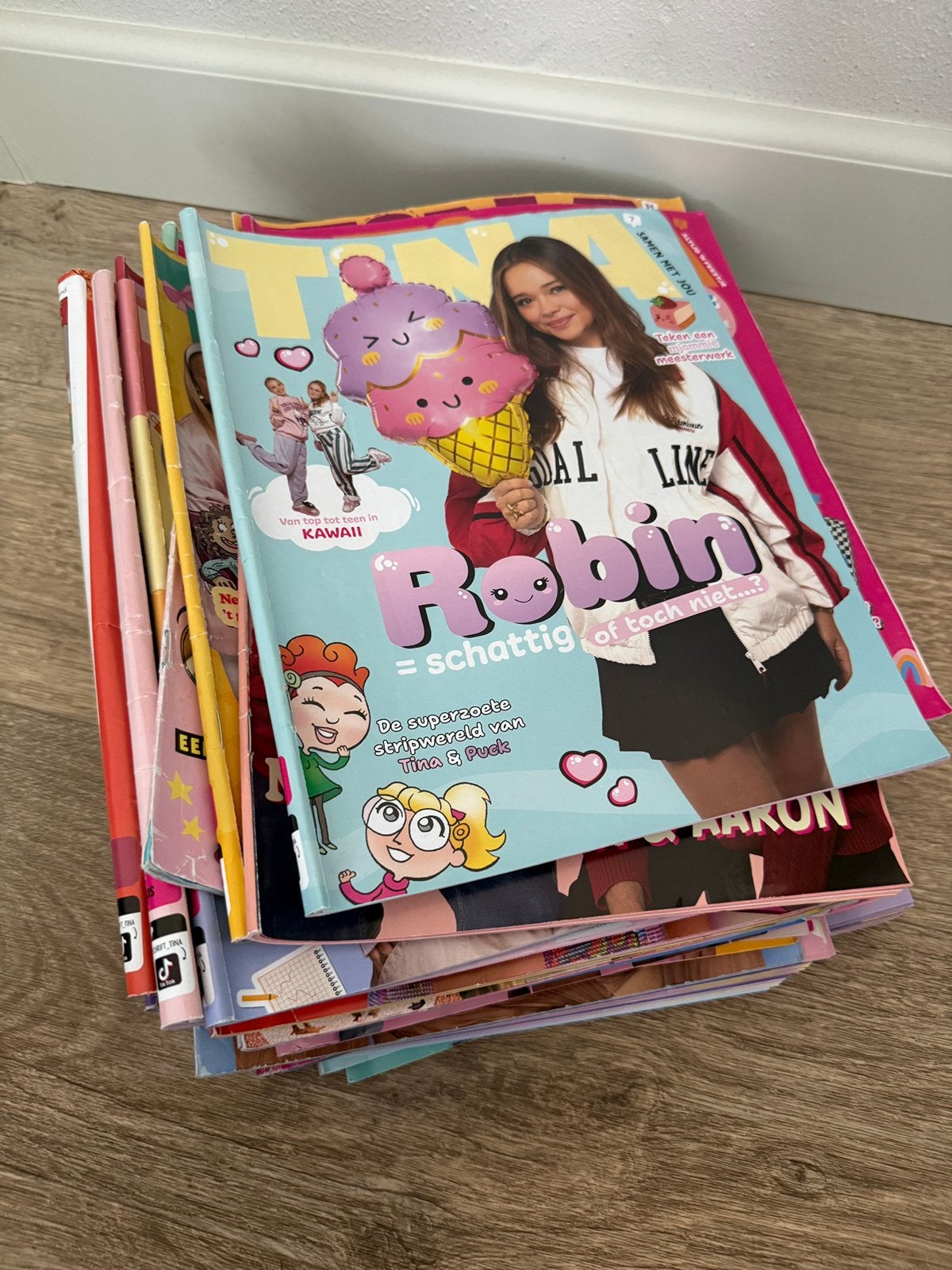 Stapel Tina’s Tina, Ophalen, Gelezen, Overige typen