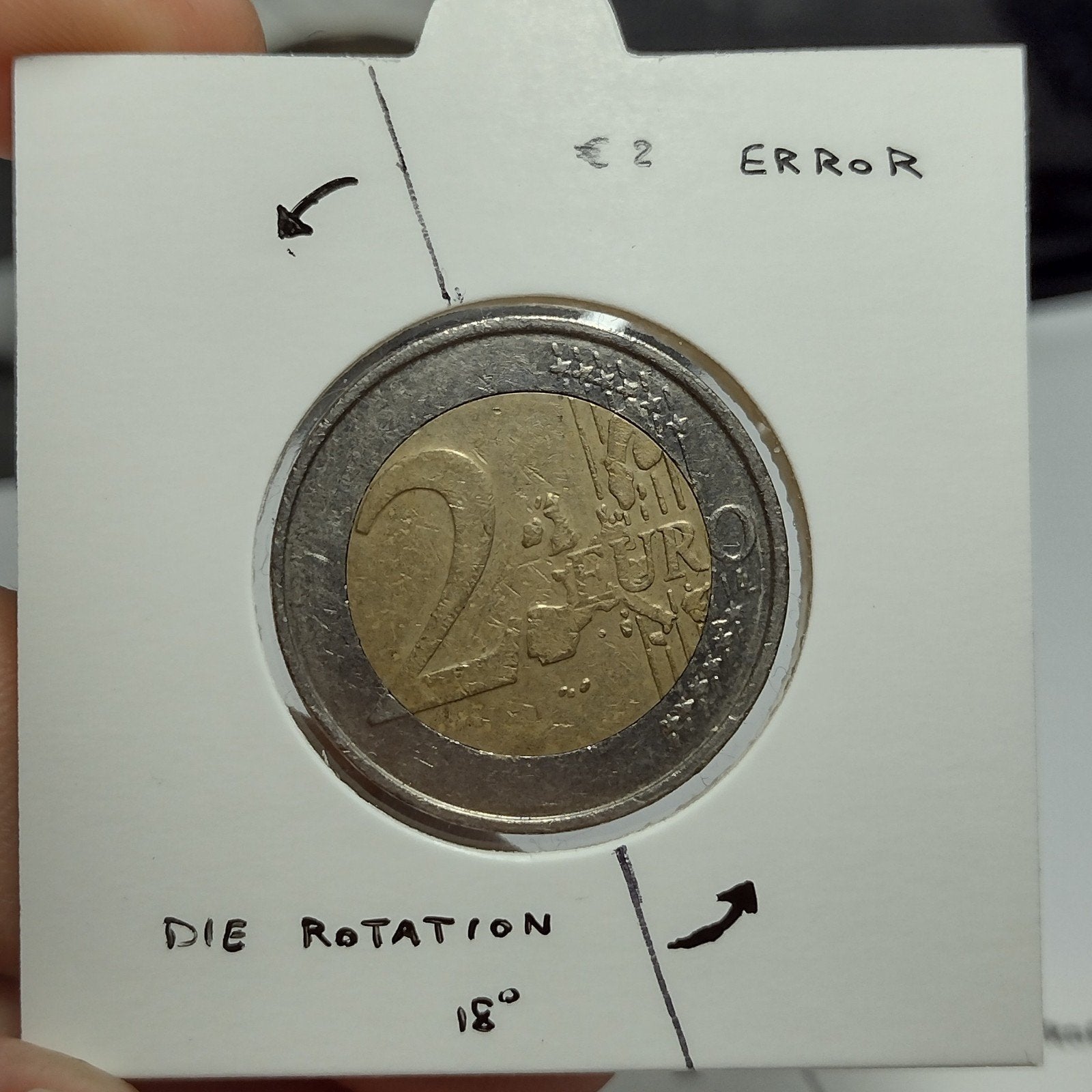 2 Euro - België - Misslag, Postzegels en Munten, Munten | Europa | Euromunten, Ophalen of Verzenden, België, 2 euro, Losse munt
