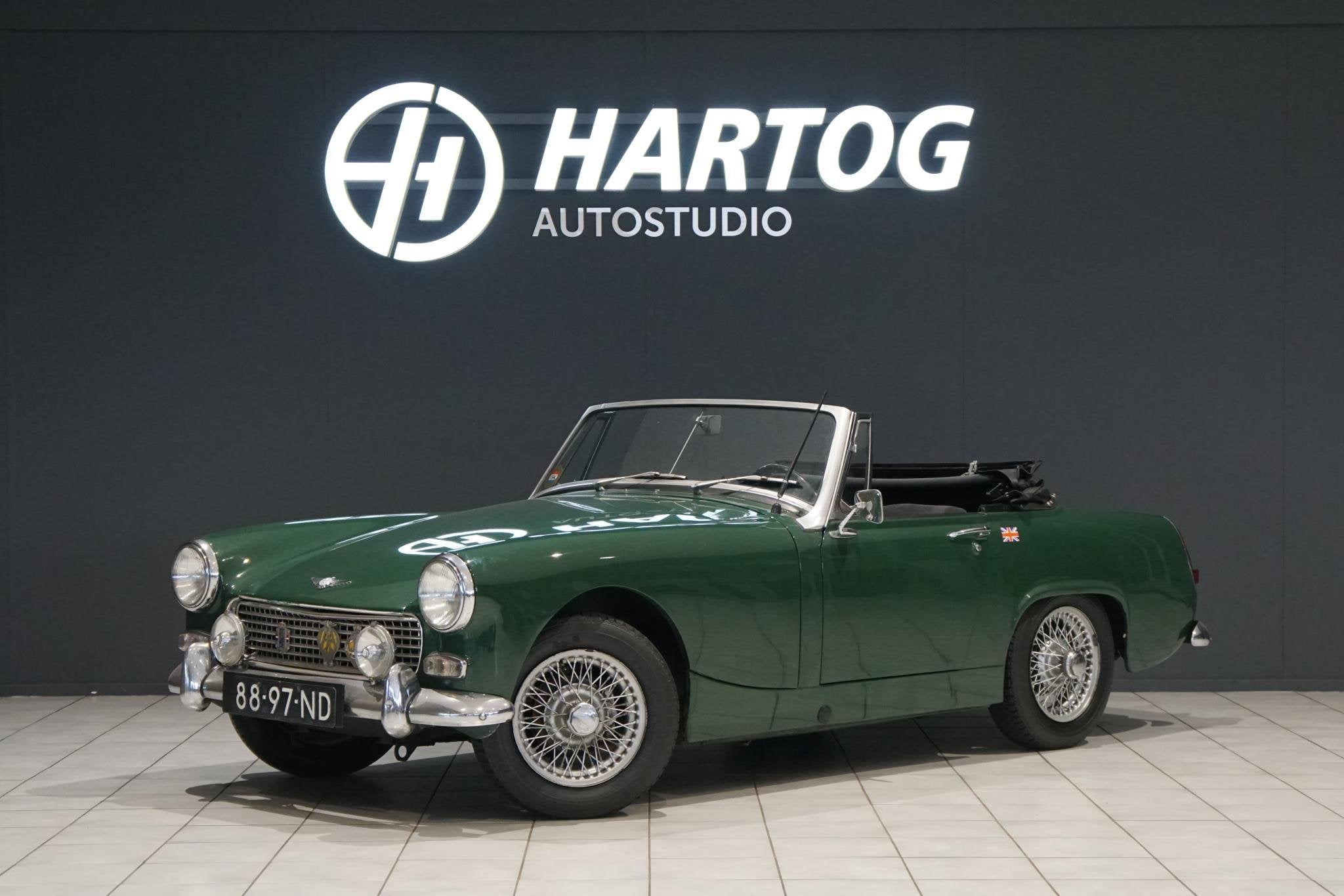 Austin Sprite MK 1V MK1V MK4 ORIGINEEL NEDERLANDS, Auto's, Stof, Gebruikt, 4 cilinders, Cabriolet