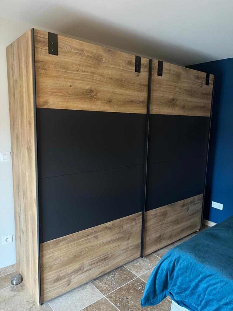 2x Goossens kledingkasten, Huis en Inrichting, Kasten | Kledingkasten, Ophalen, Met deur(en), 200 cm of meer, Eikenhout