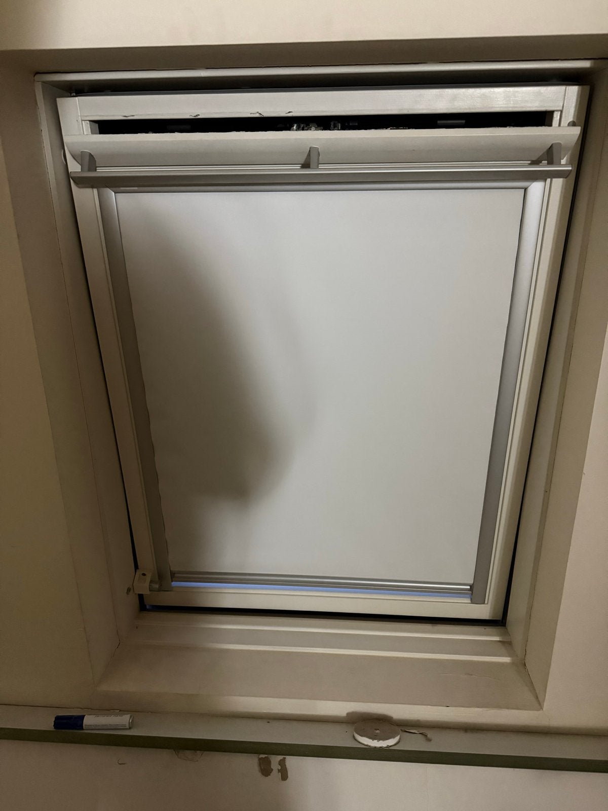 Velux GGL dakraam 78x98cm met gootstukken, rolgordijn en scr, Ophalen, Gebruikt, Dakraam, 80 tot 120 cm