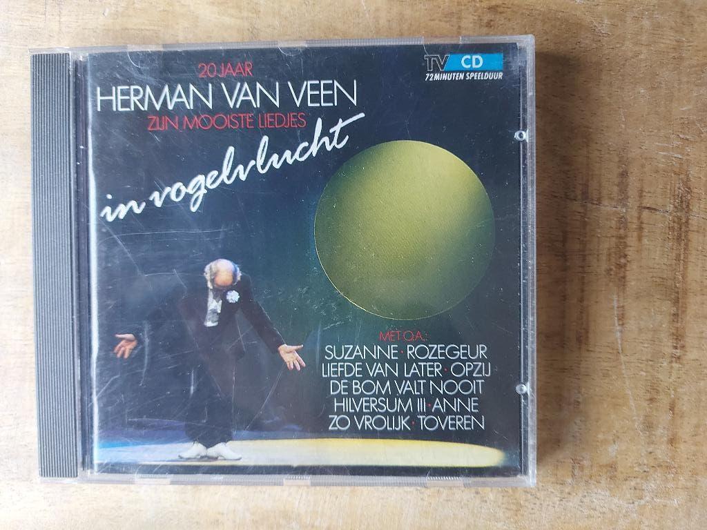 CD Herman van Veen - In Vogelvlucht, Ophalen of Verzenden, Zo goed als nieuw, Levenslied of Smartlap