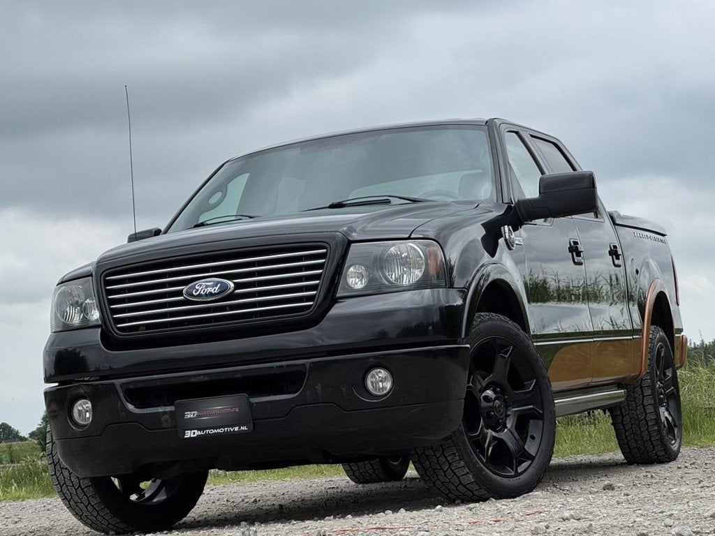 Ford F150 HARLEY DAVIDSON 5.4L V8, ORIG NED, NAP, LPG, CAMER, Auto's, Automaat, 450 kg, Gebruikt, Zwart