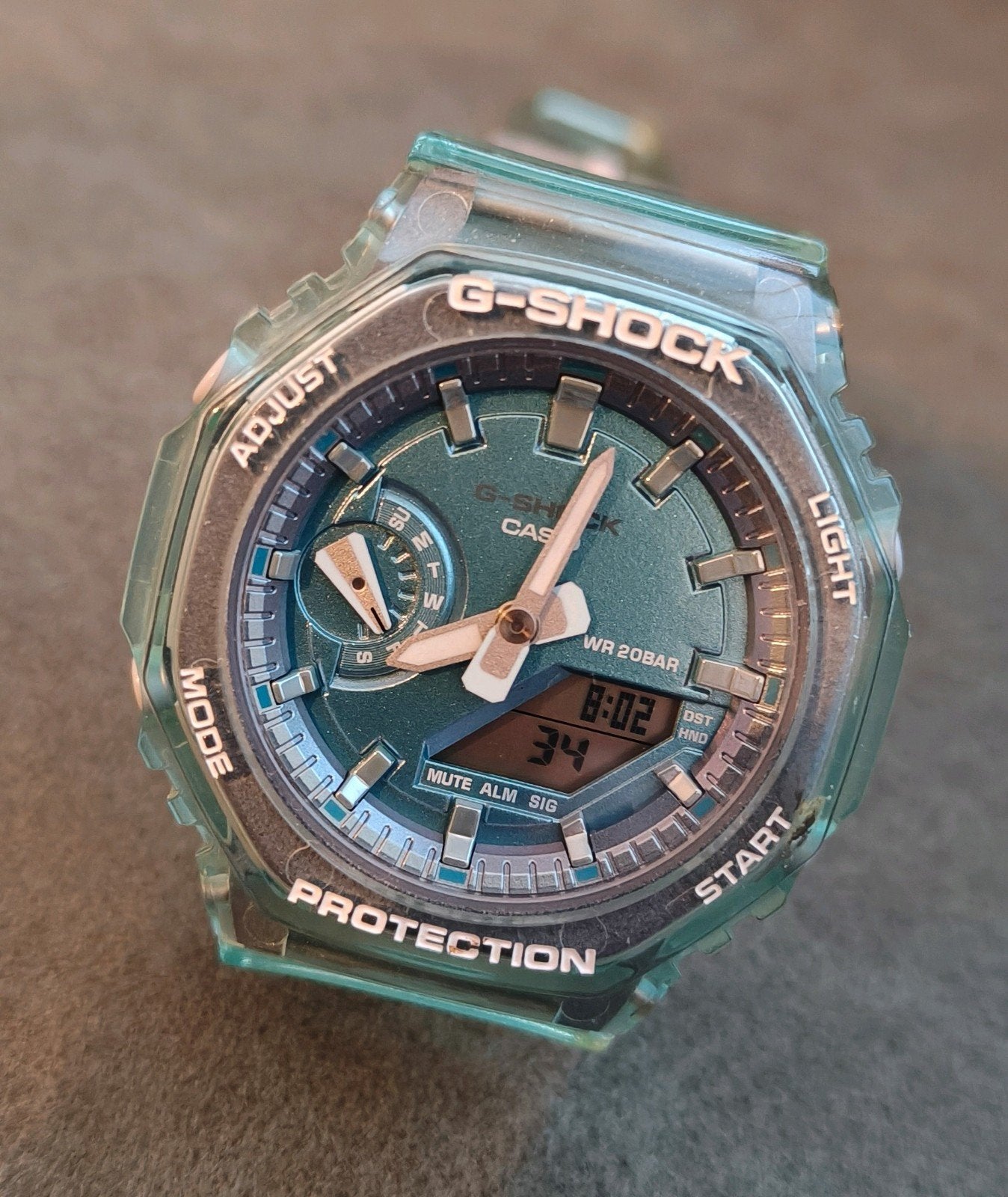 Casio G-Shock, Ophalen of Verzenden, Zo goed als nieuw, Zwart, IOS