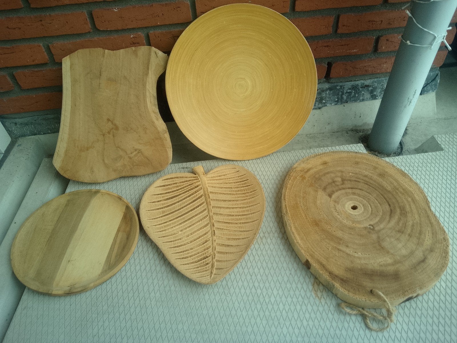 Diverse houten decoratie en serveerplanken, Huis en Inrichting, Ophalen, Hout, Bruin, Landelijk