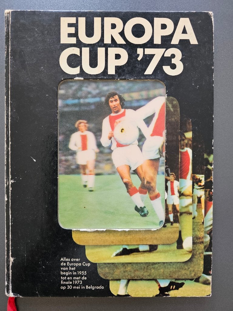 Europacup '73 SRV-plaatjesboek Compleet, Gelezen, Van Bergem, Verhoeff e.a., Ophalen of Verzenden, Balsport