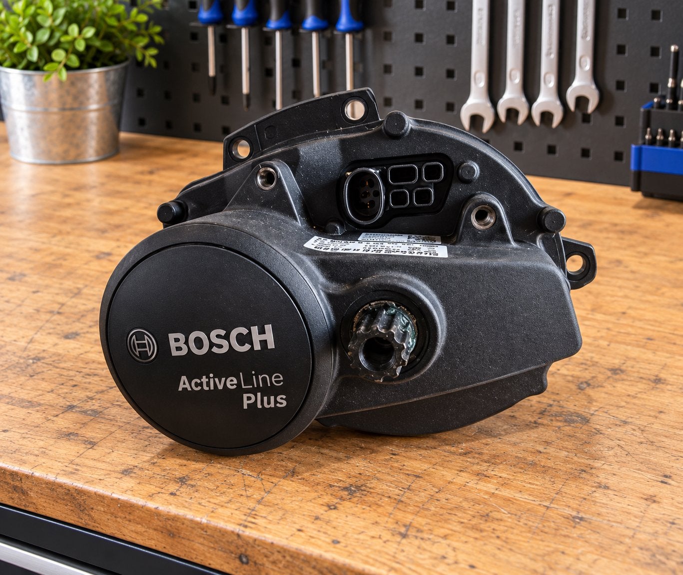Bosch active line plus motor incl montage, Ophalen of Verzenden, Zo goed als nieuw, Motor