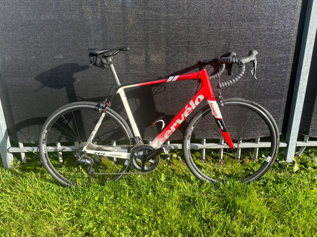 Cervelo R3 racefiets team Sunweb, Carbon, Zo goed als nieuw, 57 tot 61 cm, Meer dan 20 versnellingen