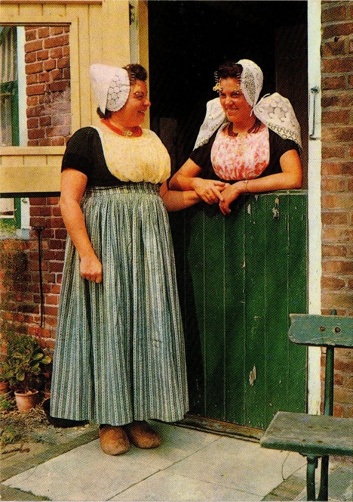Holland  Zeeuwse Klederdracht, Verzamelen, Ophalen of Verzenden, 1980 tot heden, Gelopen, Zeeland