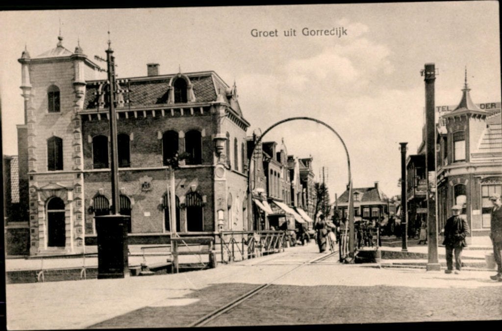 gorredijk, kvr9-4470 groetjes, Verzenden, Voor 1920, Gelopen, Friesland