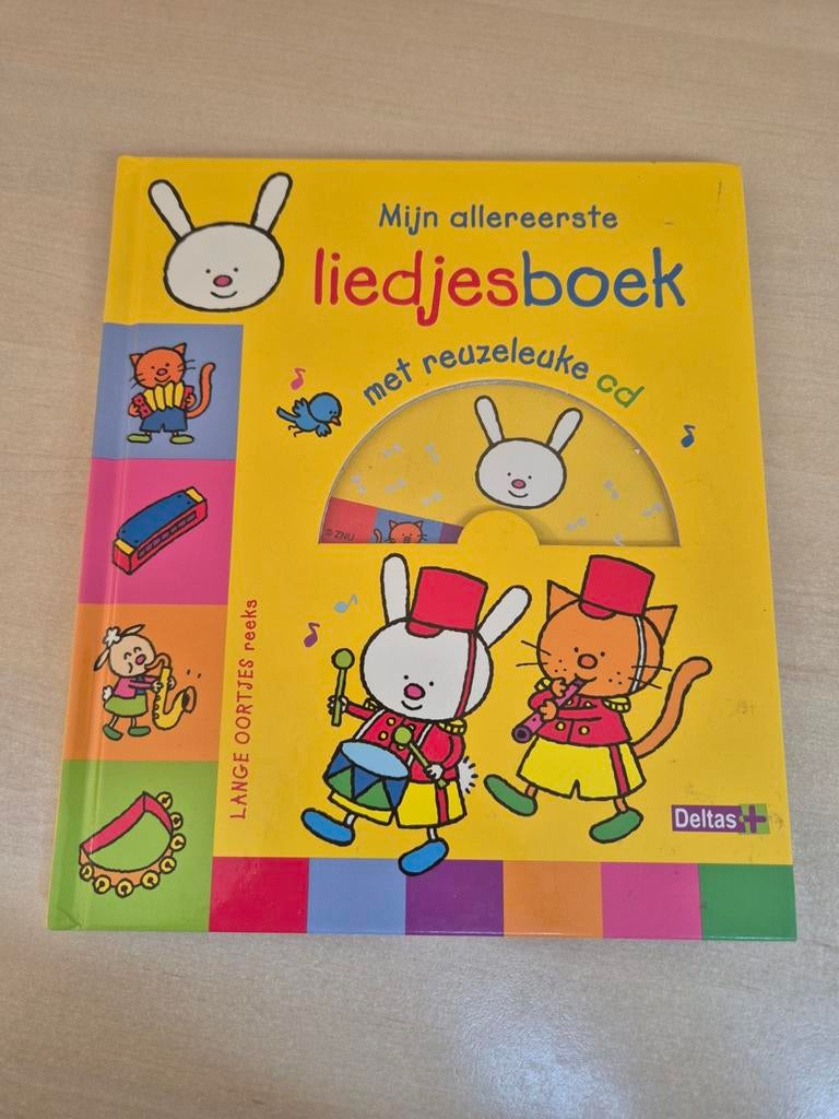 Mijn allereerste liedjesboek met CD, Boeken, Kinderboeken | Baby's en Peuters, Ophalen of Verzenden, Zo goed als nieuw, Onbekend
