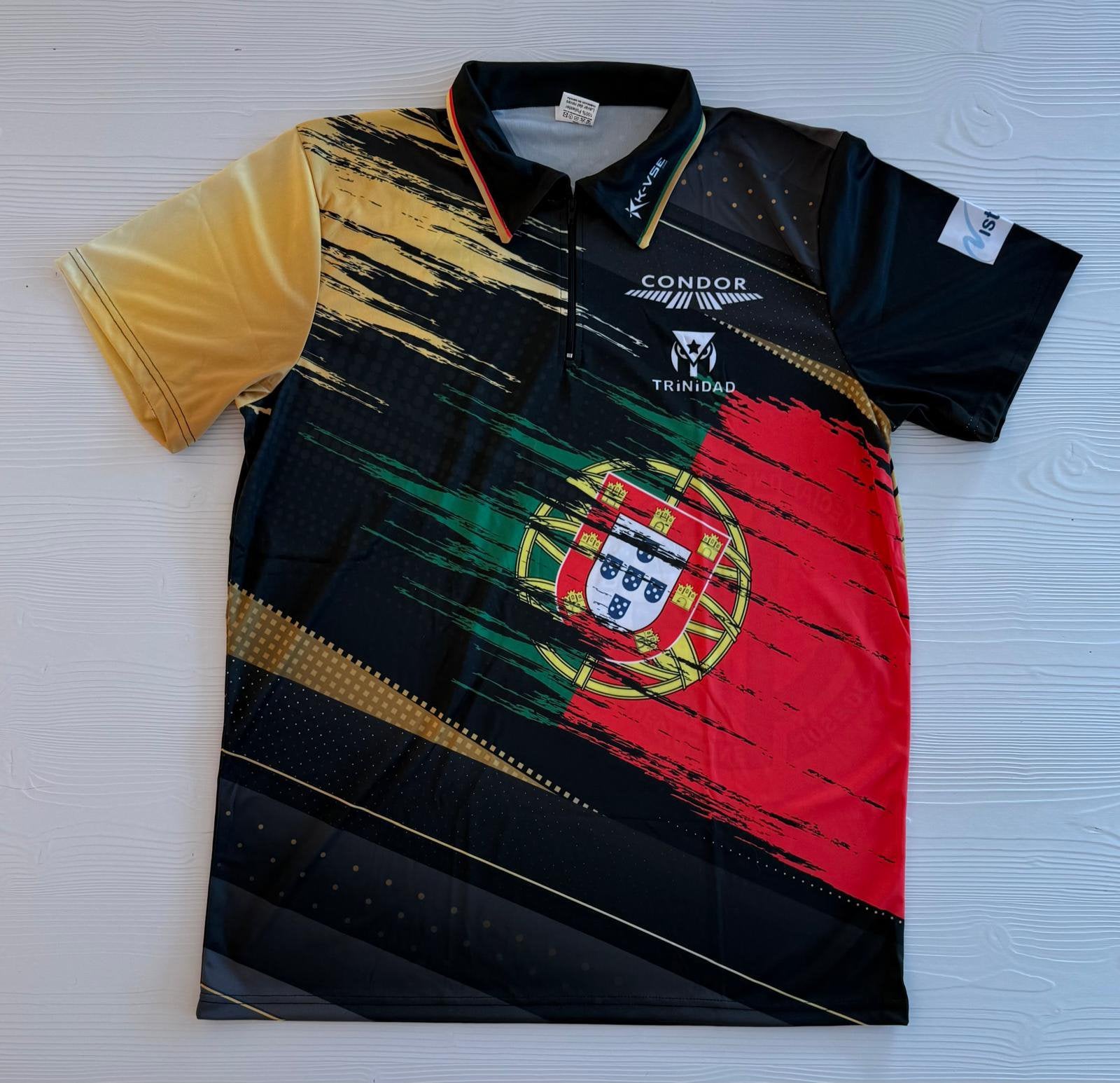 Gesigneerd dartshirt Jose de Sousa (XL) zonder COA, Verzenden, Zo goed als nieuw, Overige sporten, Shirt
