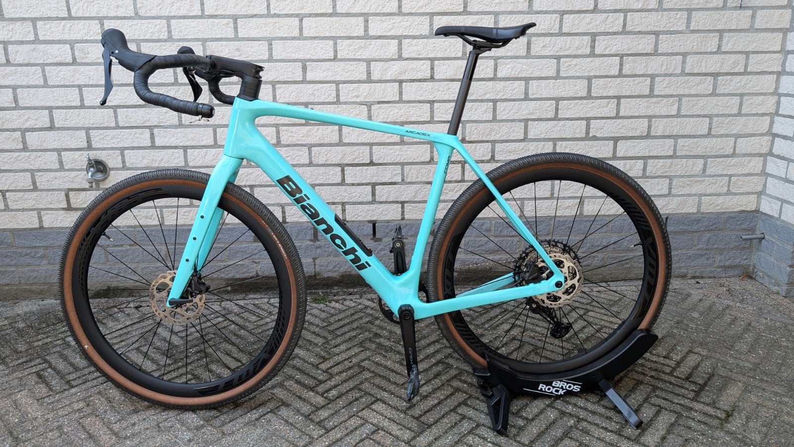 Bianchi Arcadex 2025 maat L met upgrades z.g.a.n gravelbike, Carbon, Heren, Zo goed als nieuw, Meer dan 20 versnellingen
