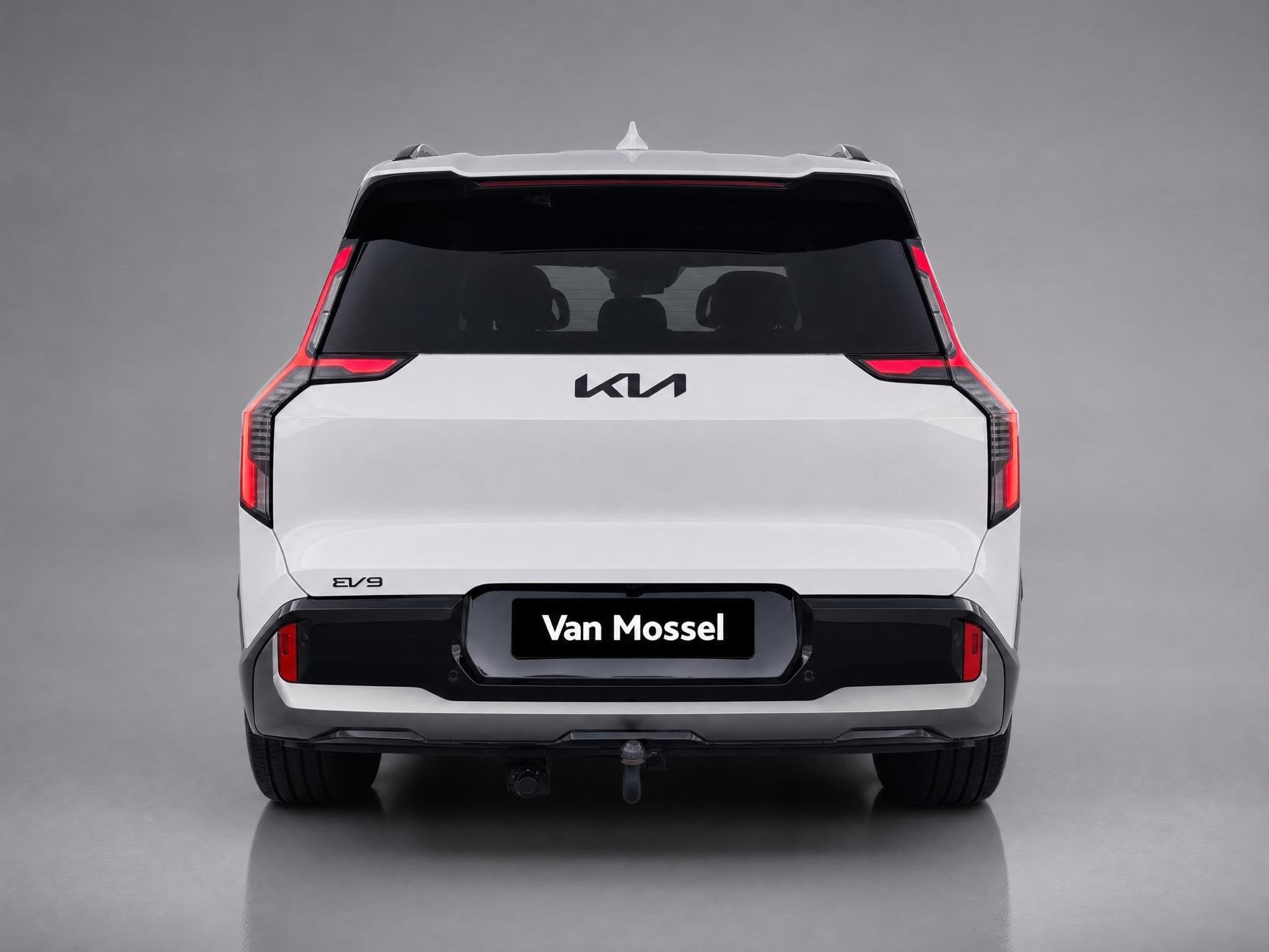 Kia EV9 GT-Line AWD 99.8 kWh | Leder | 21"LM Velgen | Schuif, Auto's, Wit, Origineel Nederlands, Parkeerassistent, 505 km
