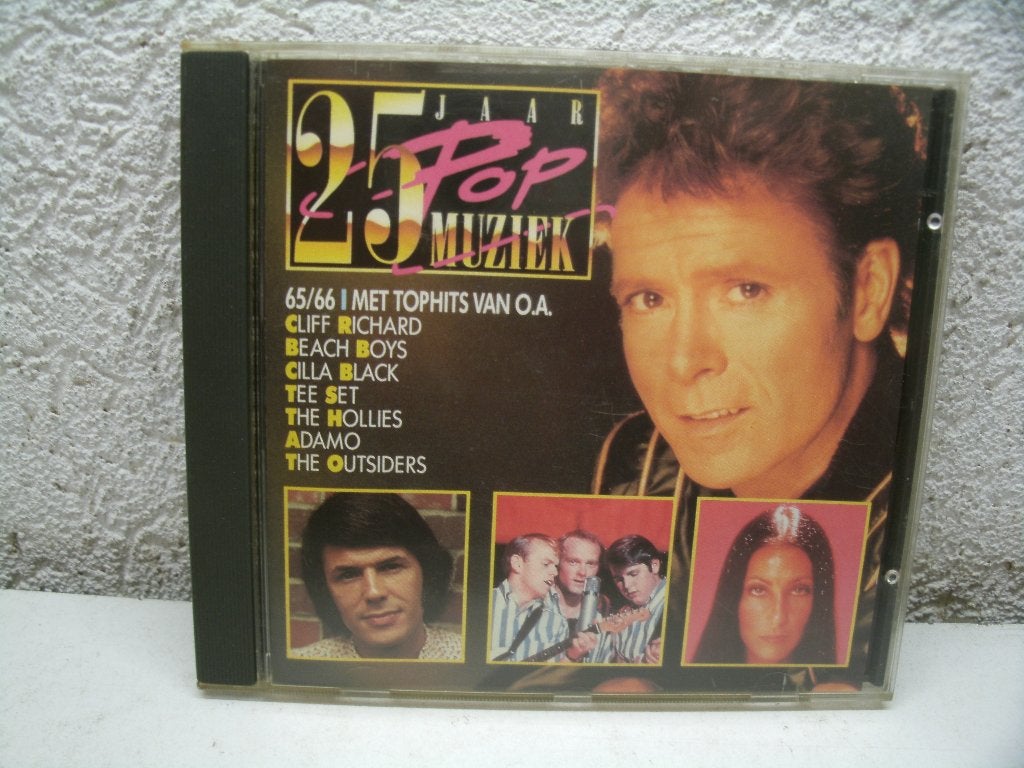 cd 105 25 jaar pop muziek oa pretty flamingo 1988, Ophalen of Verzenden, Pop
