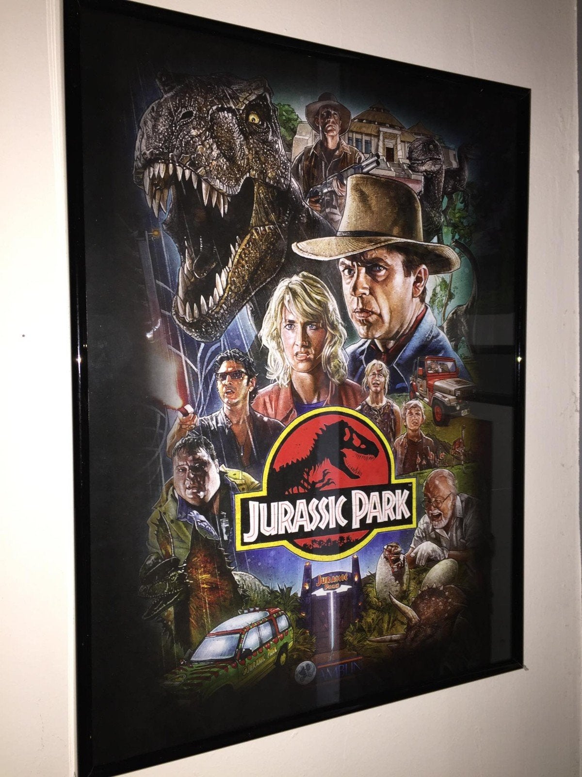 jurassic park, Verzamelen, Ophalen of Verzenden, Zo goed als nieuw, A1 t/m A3, Film en Tv