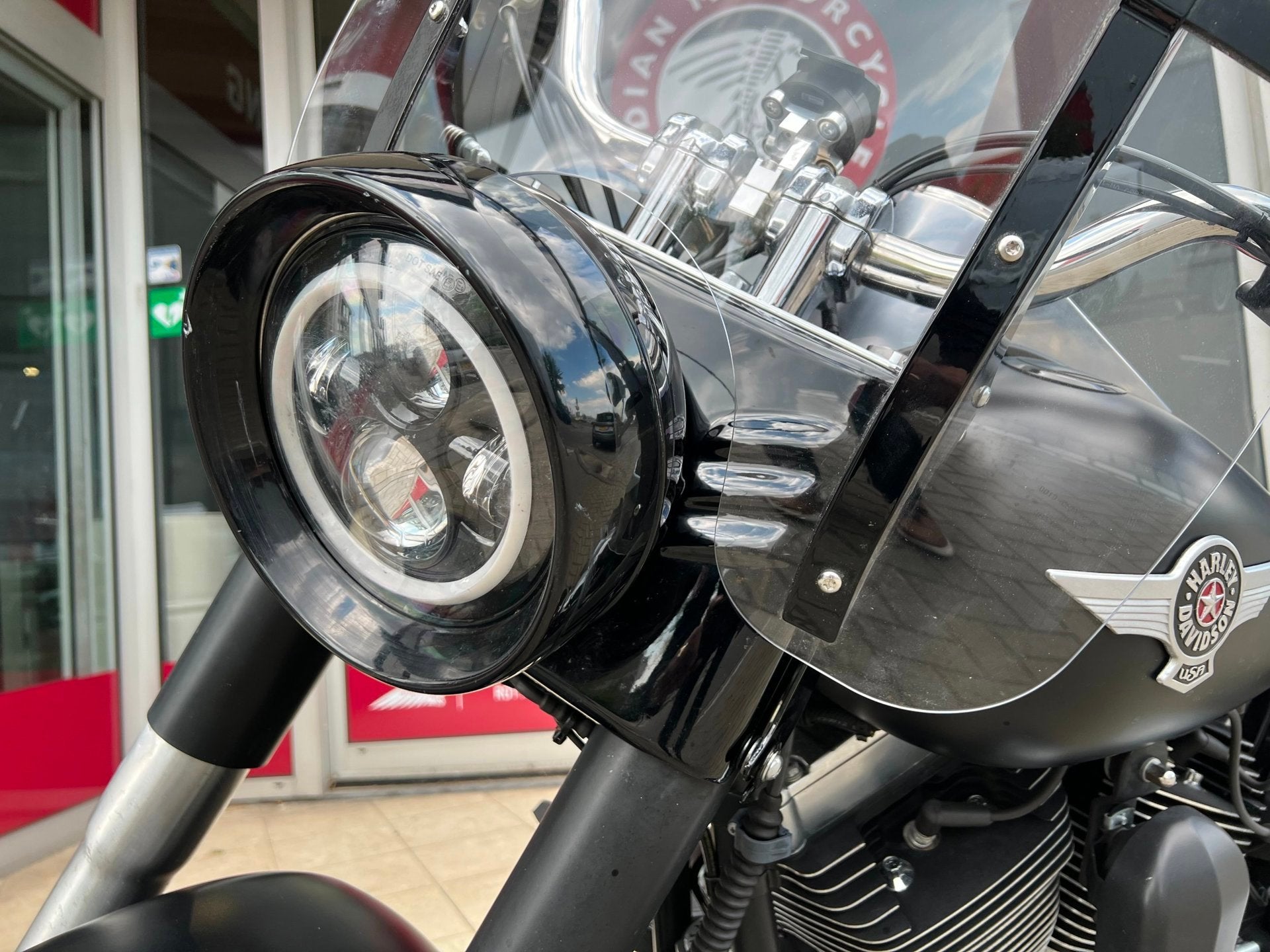 Harley Davidson Chopper 103 FLSTFB Softail Fat Boy Special, LED Verlichting, 1690 cc, Chopper, Bedrijf
