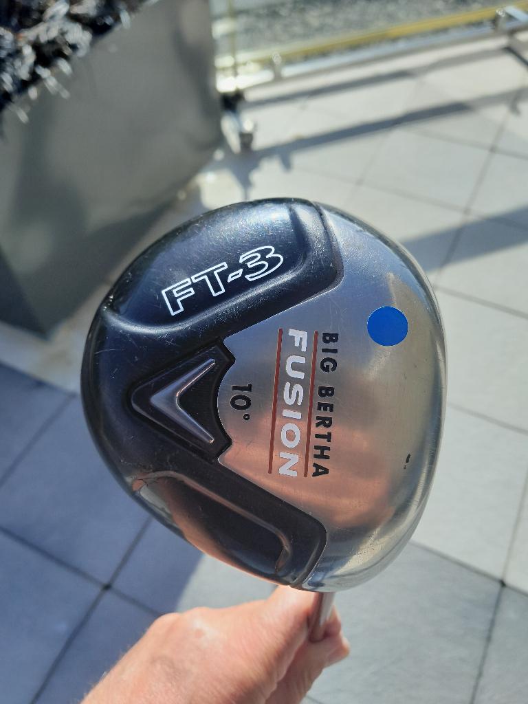 Callaway FT 3 Fusion driver Draw Rechts Aldila shaft regular, Ophalen of Verzenden, Gebruikt, Club, Callaway