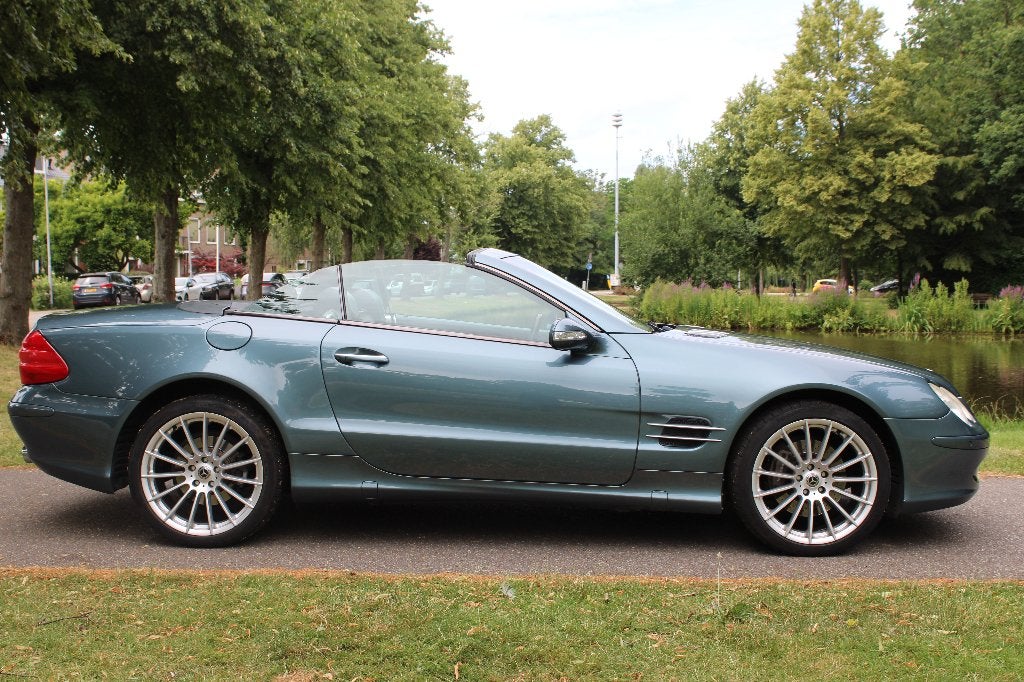 Mercedes-Benz SL 5.0 Sl500 CABRIO  AUTOMAAT, Auto's, Automaat, Achterwielaandrijving, 8 cilinders, Leder