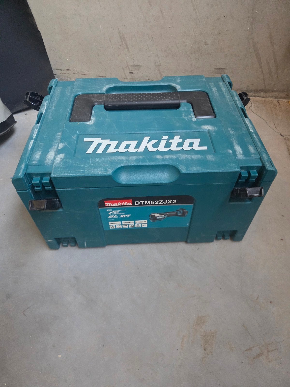 Makita koffer DTM52ZJX2 - Lege Mbox, Ophalen of Verzenden, Gebruikt