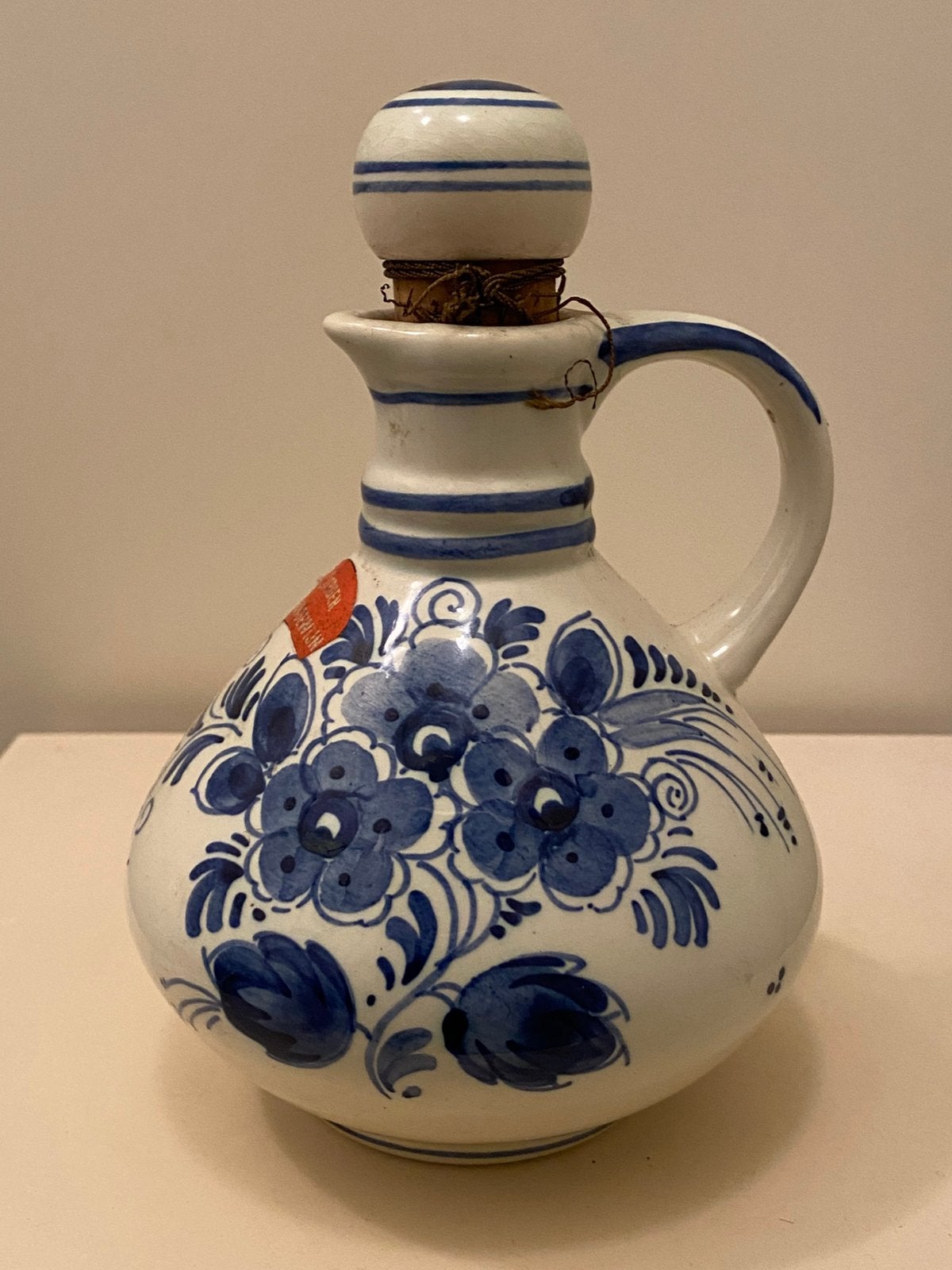 Delfts blauw kruikje Blankenheym’s disty Rotterdam, Ophalen of Verzenden