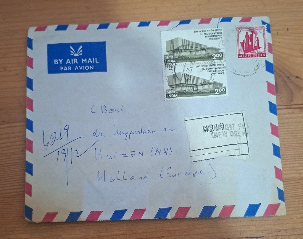 Envelop India, Ophalen of Verzenden, Envelop
