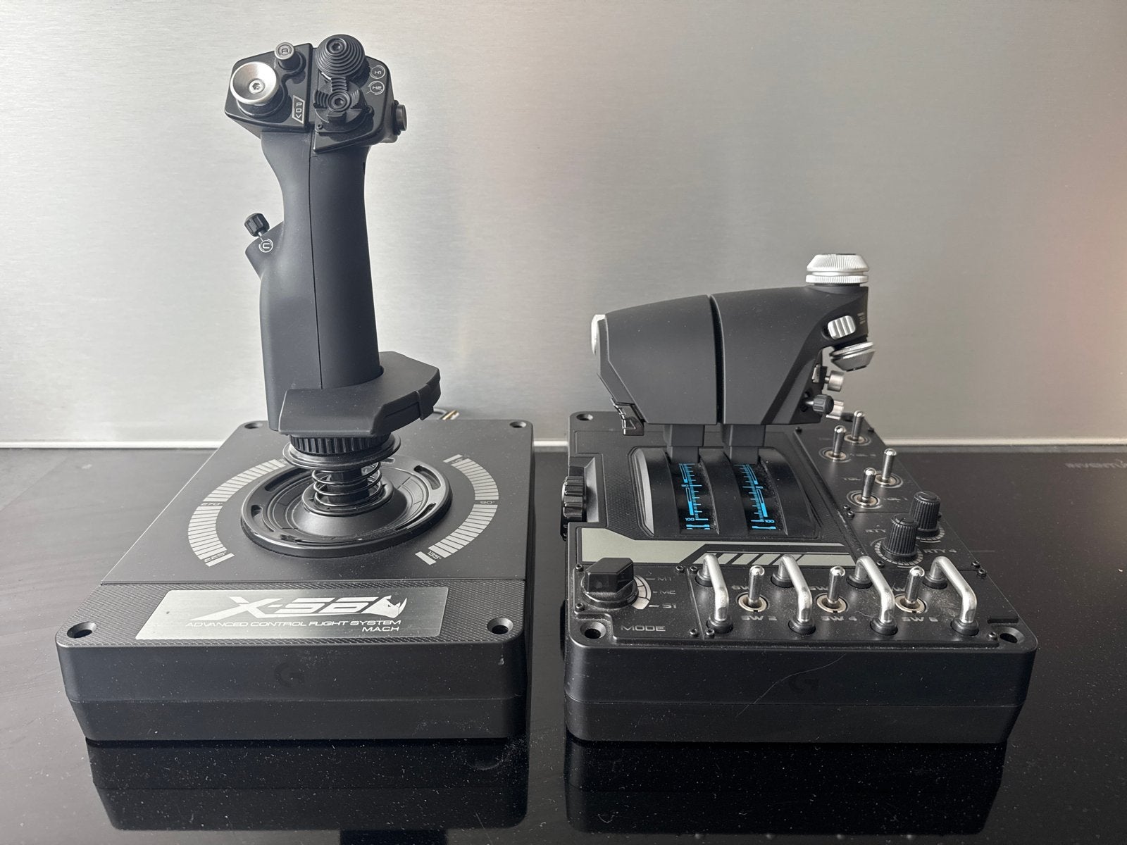 X-56 H.O.T.A.S. Flight Stick en Throttle, Computers en Software, Joysticks, Ophalen of Verzenden, Zo goed als nieuw