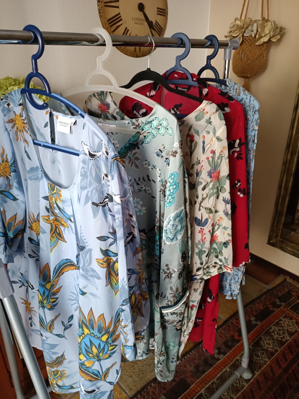 partij blousen maat 50_52, Ophalen of Verzenden, Zo goed als nieuw, Maat 46/48 (XL) of groter