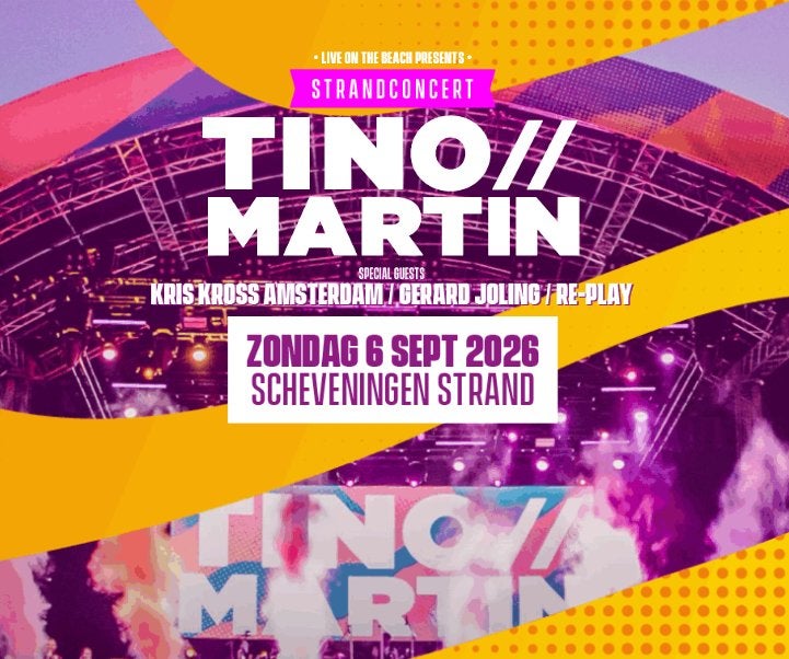 Tino Martin - LIVE on the BEACH, Twee personen, September