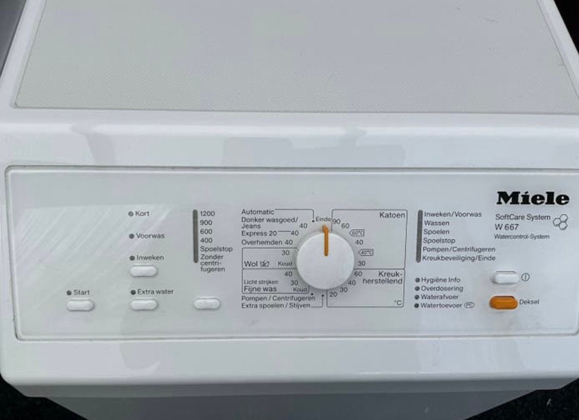 Foto 2 van Miele wasmachine bovenlader