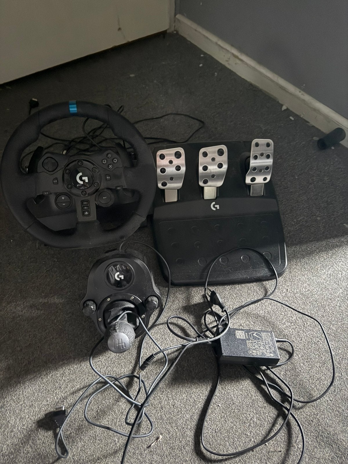 Logitech g923 met shifter, Ophalen of Verzenden, Zo goed als nieuw, Stuurtje of Sportattribuut