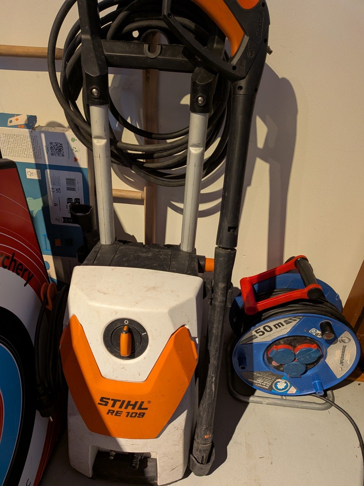 Stihl hogedruk reiniger - defect, Tuin en Terras, Hogedrukreinigers, Ophalen, Gebruikt, Elektrisch, Stihl