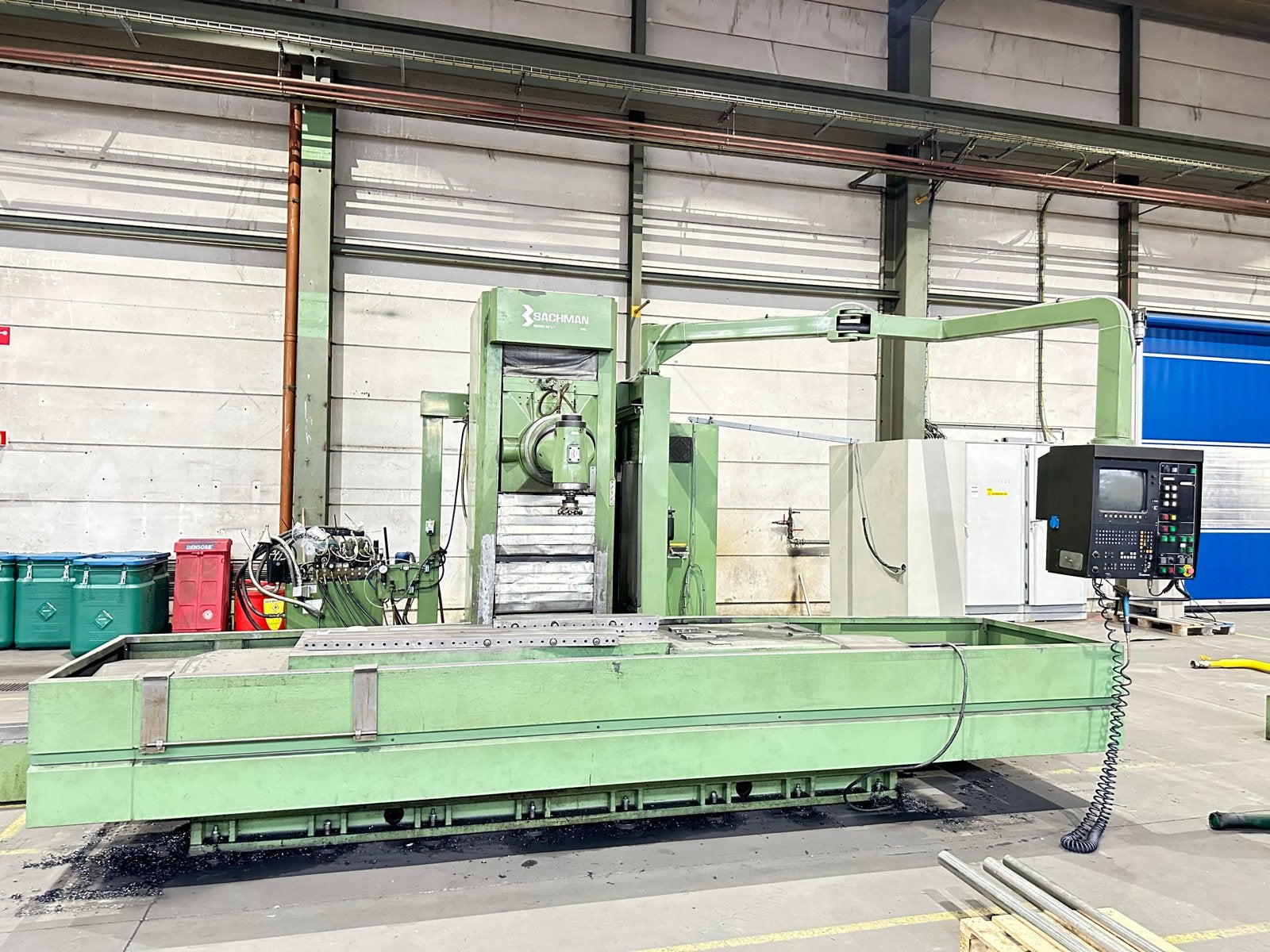 Sachem bedfrees met Heidenhain CNC, tafel 1700x700mm, Ophalen of Verzenden