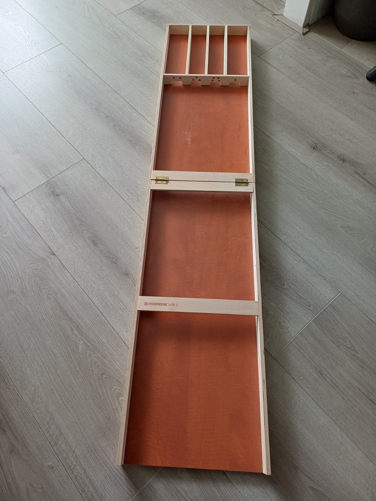 Houten sjoelbak  / Heemskerk  / 19 stenen, Ophalen of Verzenden, Nieuw