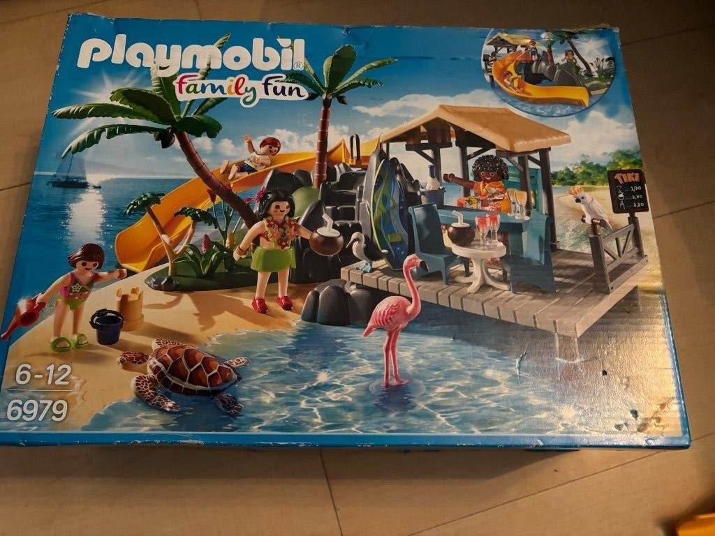 Playmobil Eilandbar (9162), Gebruikt, Gebouw, Complete set, Ophalen of Verzenden