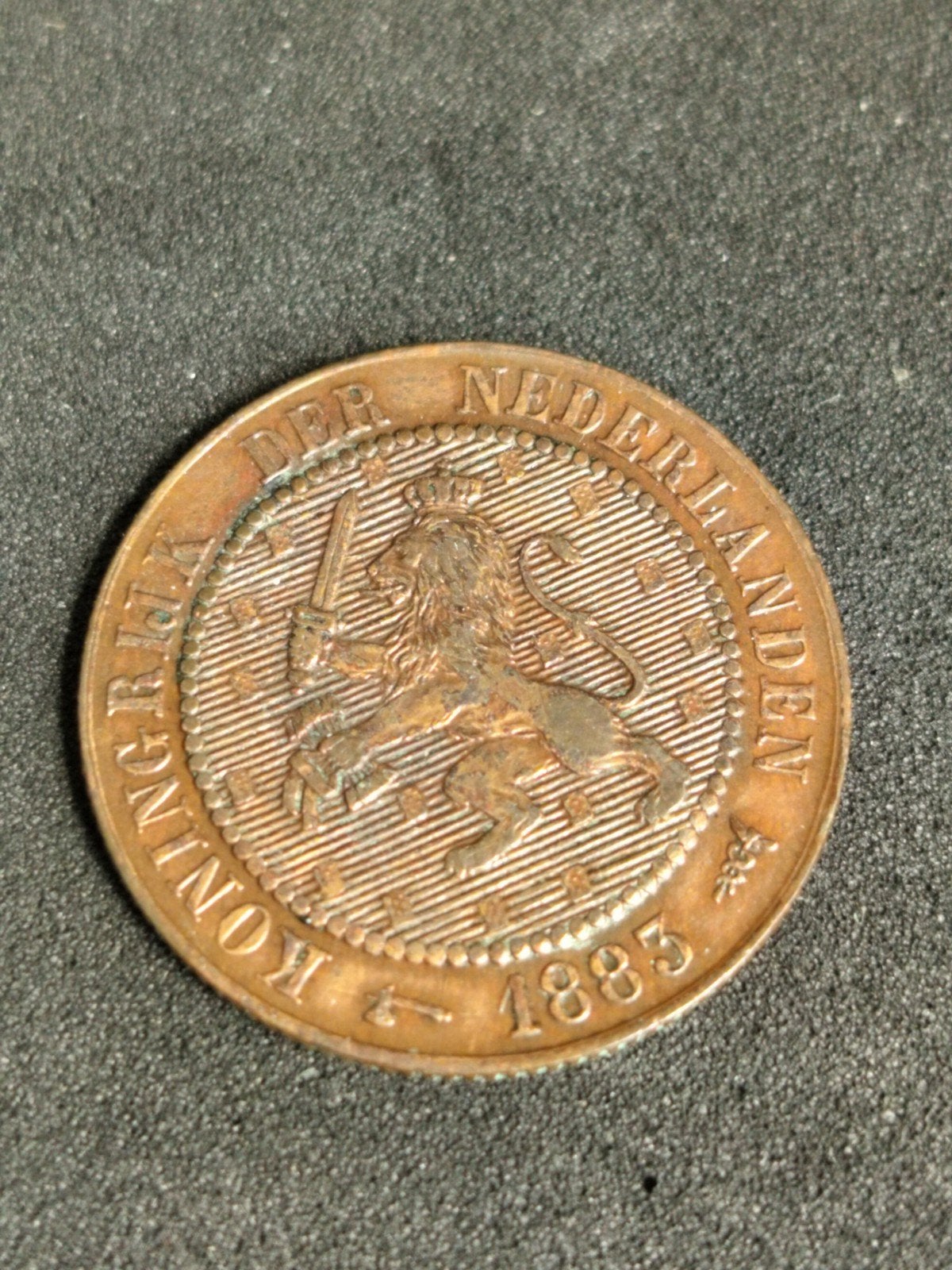 2 1/2 cent 1883 Willem 3 mooie kwaliteit, Postzegels en Munten, Munten | Nederland, Ophalen of Verzenden, Koning Willem III, 1 cent
