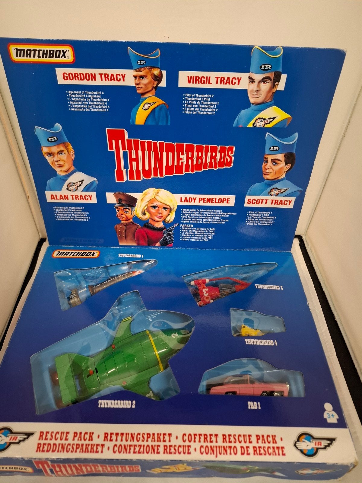 Matchbox Thunderbirds Rescue Pack - Nieuw in doos, Nieuw, Ophalen of Verzenden, Service@mattel.com, Mattel, Inc. 333 Continental Blvd, El Segundo, CA 90245, USA