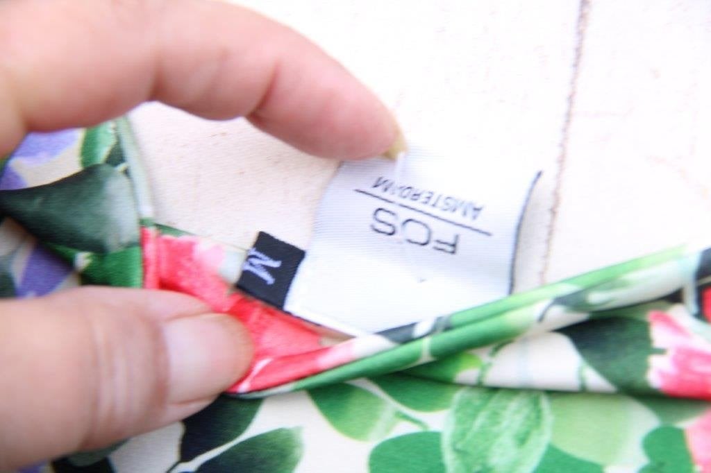 Zomerjurk gebloemd Fos Amsterdam mt M Vaste prijs, Kleding | Dames, Maat 38/40 (M), Meerkleurig, FOS Amsterdam, Ophalen of Verzenden