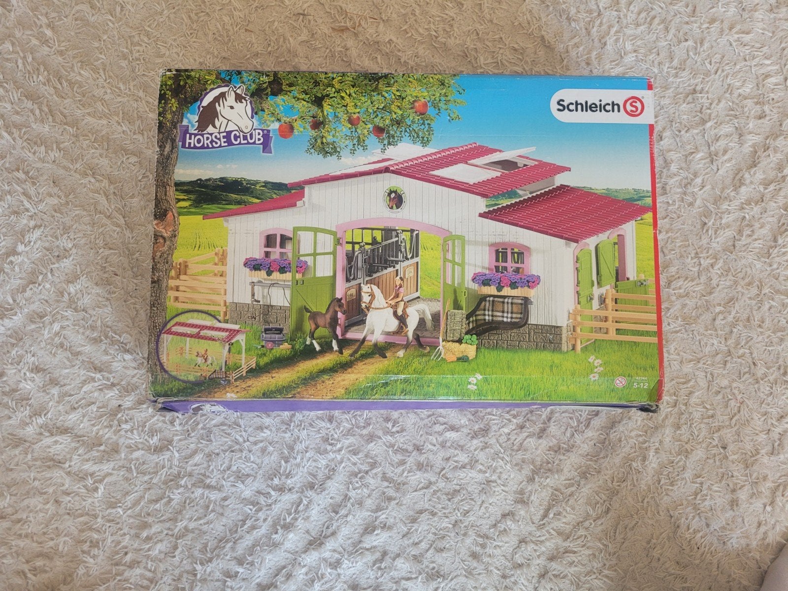 Sleich Manege kompleet, Kinderen en Baby's, Speelgoed | Playmobil, Ophalen of Verzenden, Gebruikt, Complete set