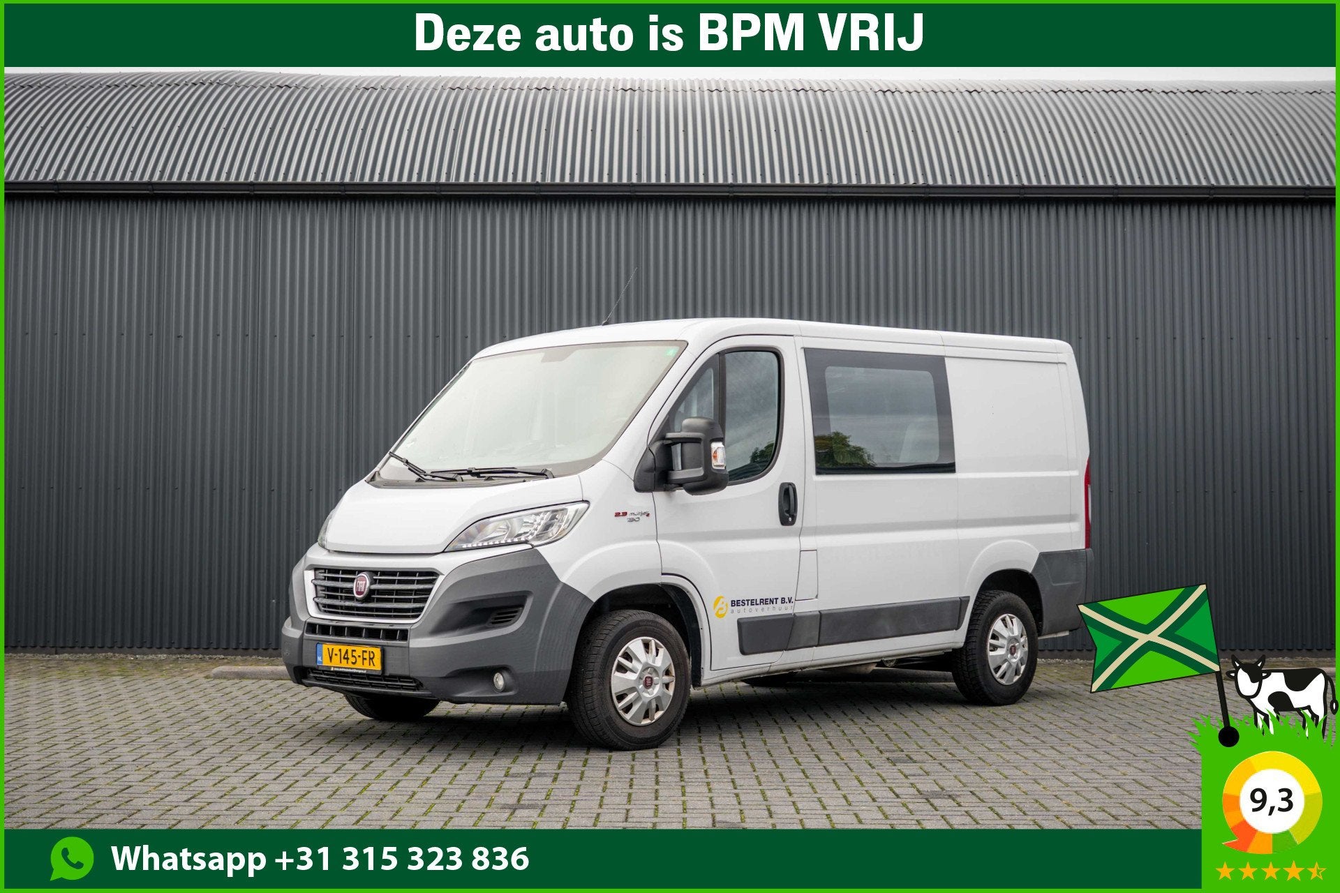 Fiat Ducato 2.3 MultiJet | DC 7-Zits | Camera | Navi | Clima, Voorwielaandrijving, Bluetooth, Stof, Gebruikt