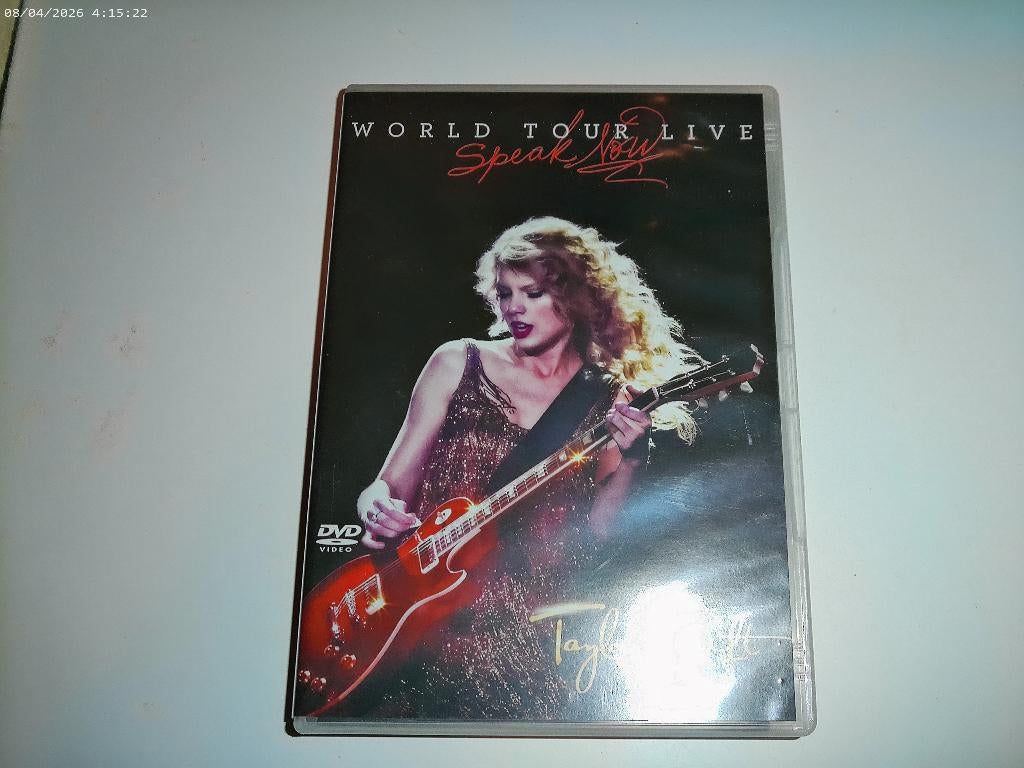 DVD Taylor Swift - Speak now world tour live, Alle leeftijden, Ophalen of Verzenden, Gebruikt, Muziek en Concerten