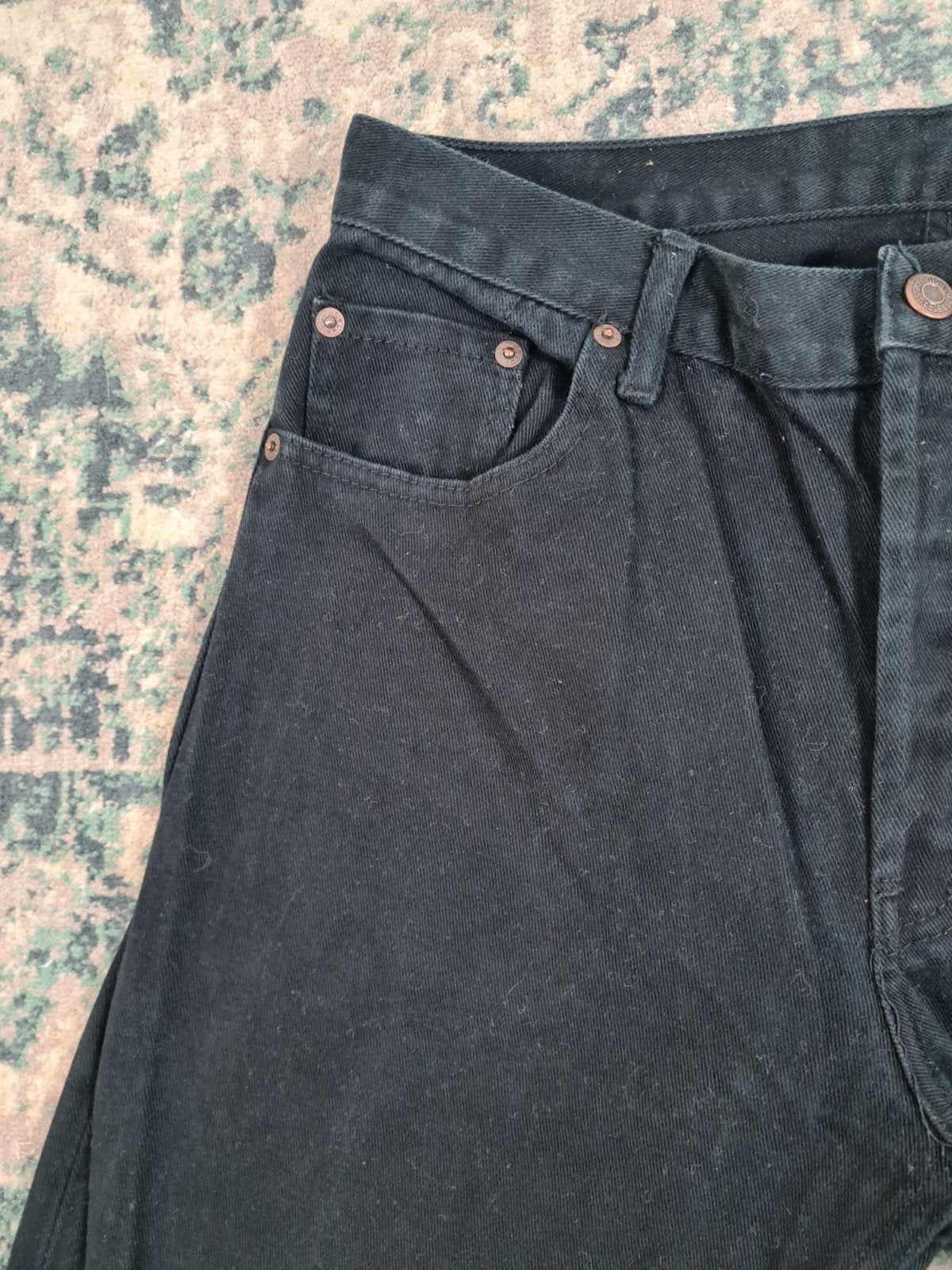 Levi's straight leg W34 L32 Dames Tulsi3432 High-rise, Zwart, Ophalen of Verzenden, Zo goed als nieuw, W30 - W32 (confectie 38/40)