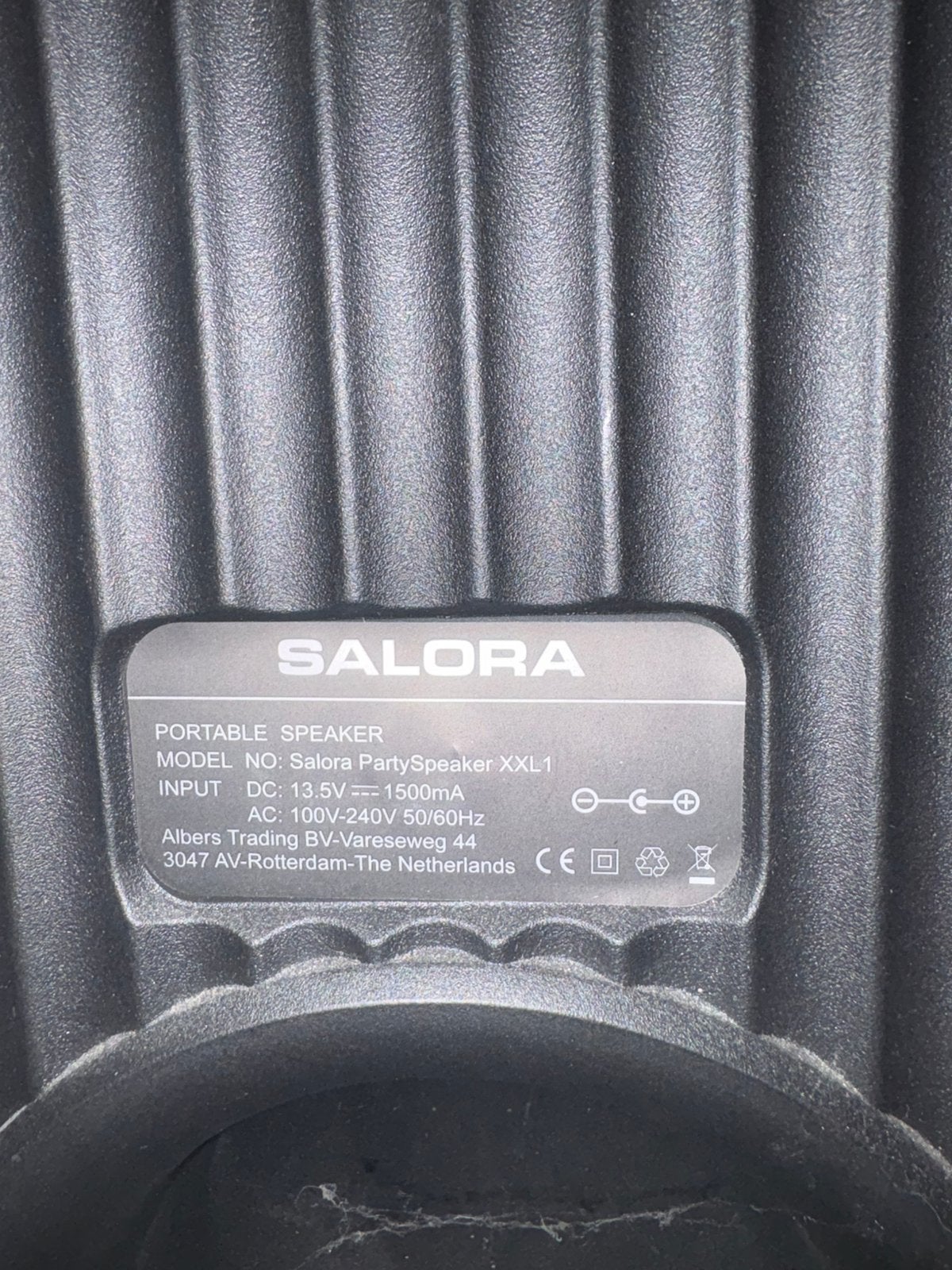 Salora Party Speaker XXL1