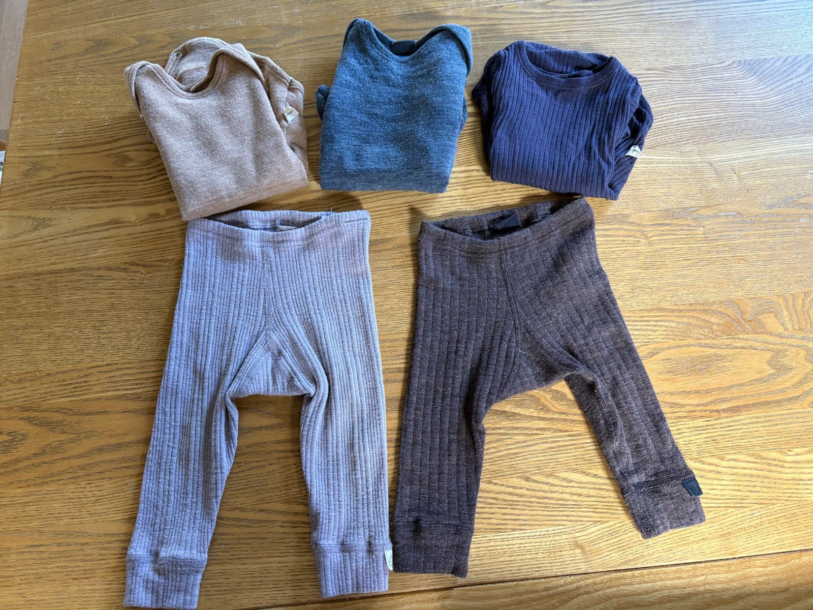Dilling wollen kledingpakket maat 62-74: rompers en broekjes, Ophalen of Verzenden, Gebruikt, Jongetje of Meisje