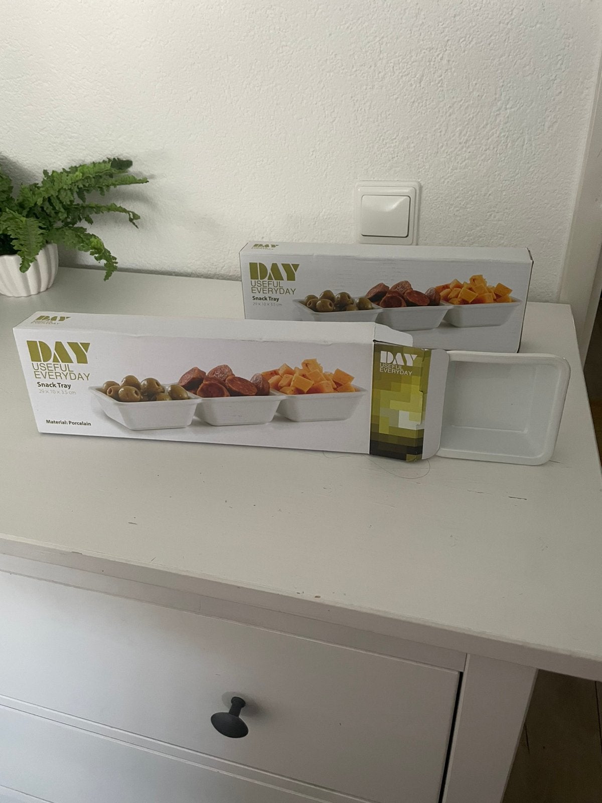 Snack tray.2 stukken, Ophalen, Nieuw