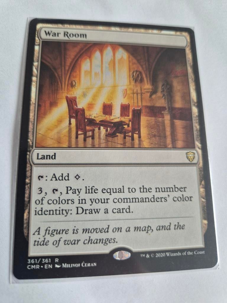 Magic The Gathering: War Room (Commander Legends), Ophalen of Verzenden, Zo goed als nieuw, Losse kaart