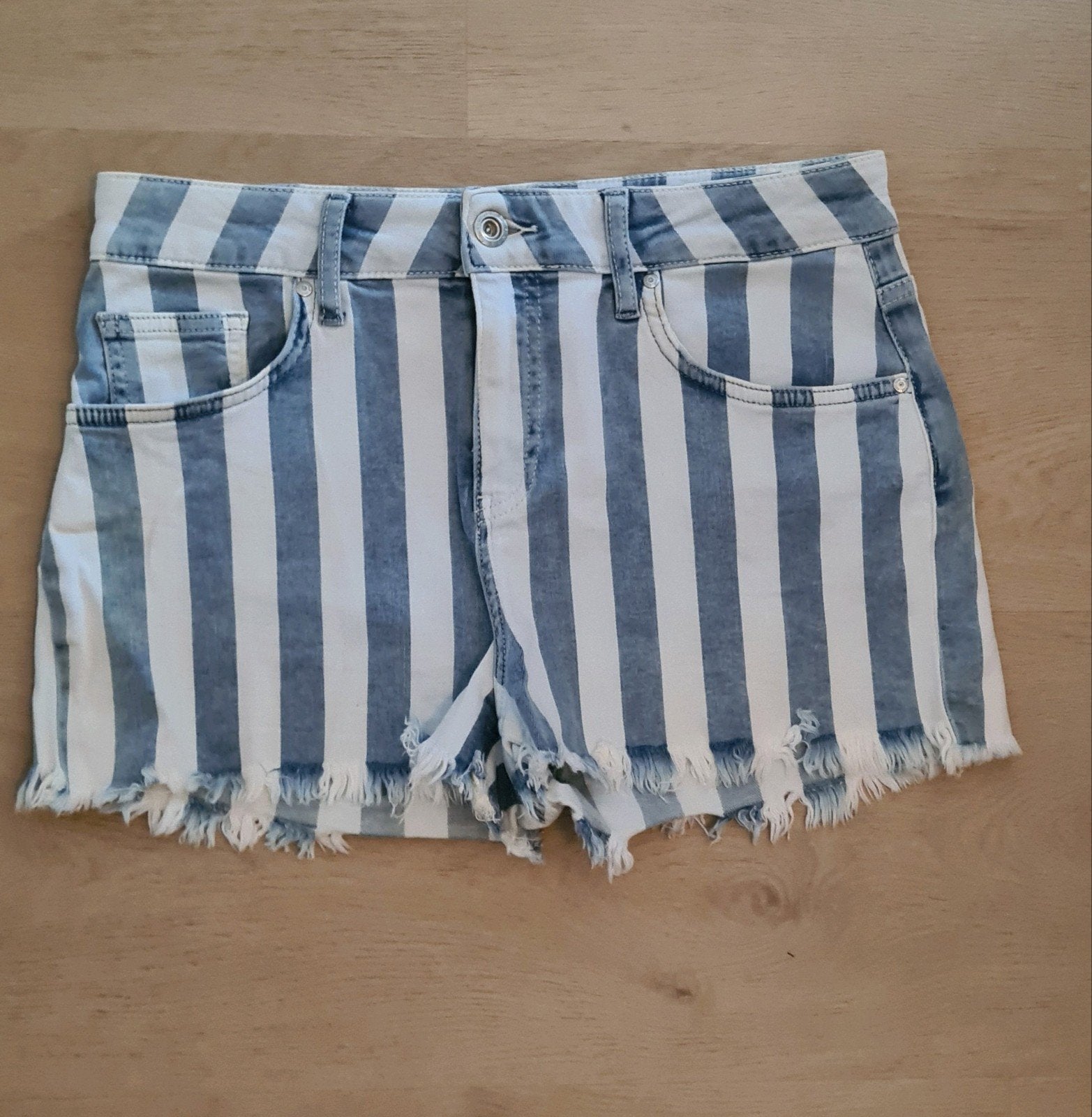 Anti blue korte broek, Ophalen, Anti Blue, Kort, Wit
