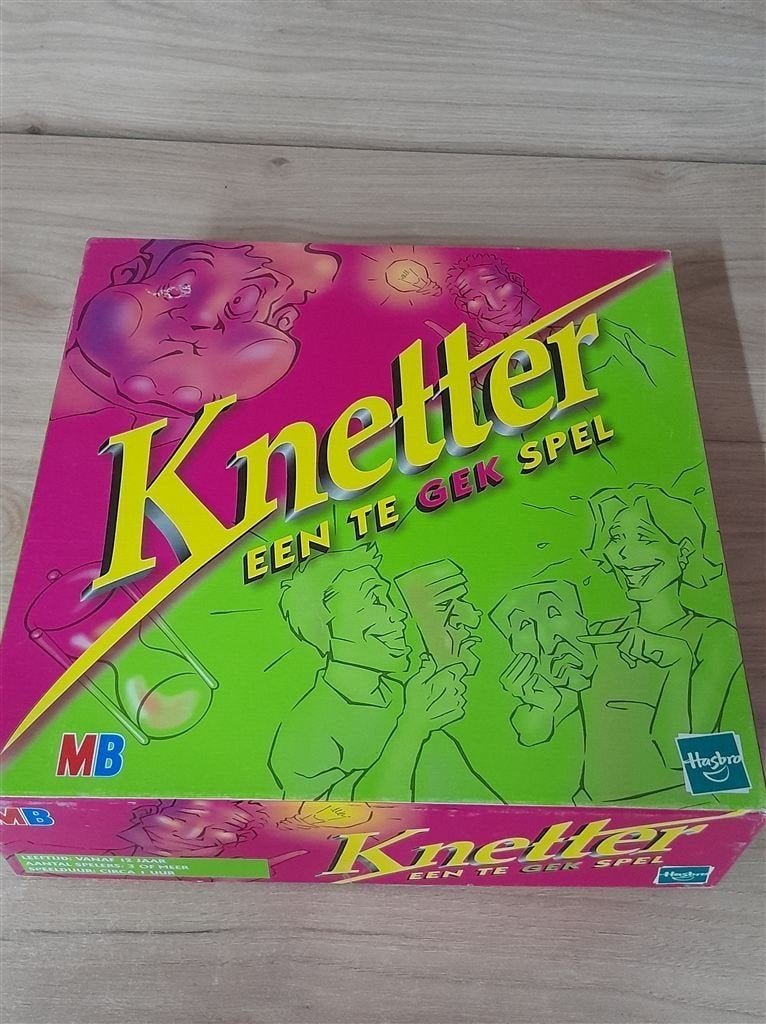 Knetter een te gek spel - s5306, Hobby en Vrije tijd, Gezelschapsspellen | Bordspellen, Verzenden, Zo goed als nieuw
