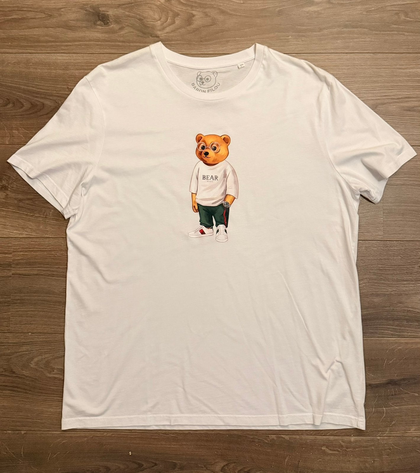Baron filou Shirt, Kleding | Heren, Ophalen of Verzenden, Zo goed als nieuw, Overige maten, Wit